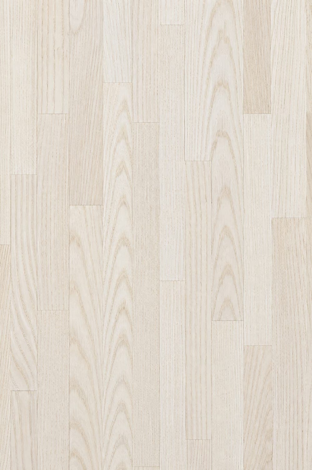 Finger-jointed ash solid wood panel: pale, near-white ash lamellas.