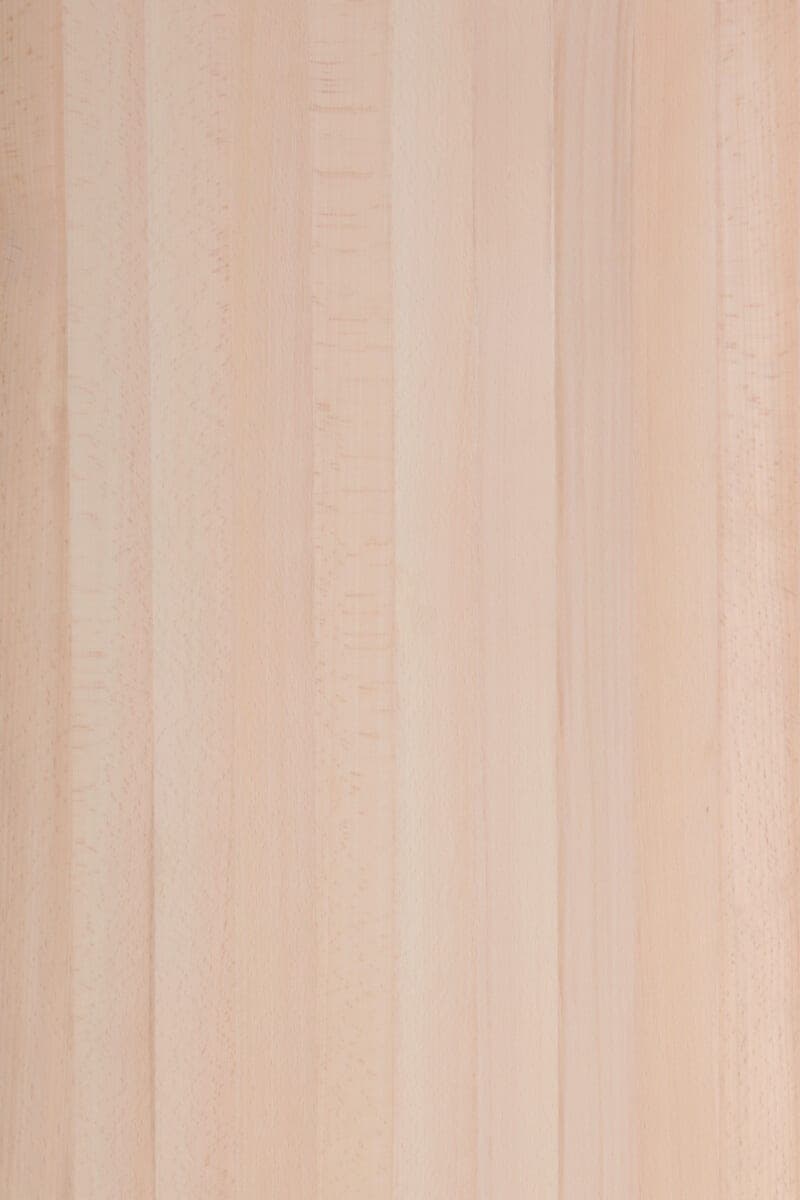 Beech solid wood panel surface, full-length (solid) staves, grade A.